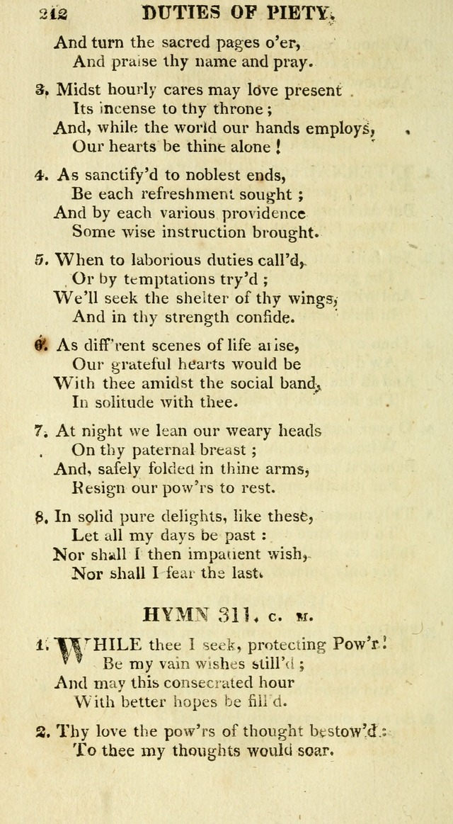 A Collection of Hymns and a Liturgy for the Use of Evangelical Lutheran Churches: to which are added prayers for families and individuals page 212
