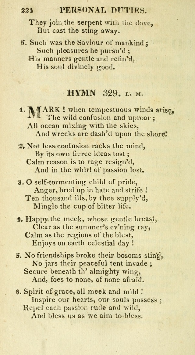A Collection of Hymns and a Liturgy for the Use of Evangelical Lutheran Churches: to which are added prayers for families and individuals page 224
