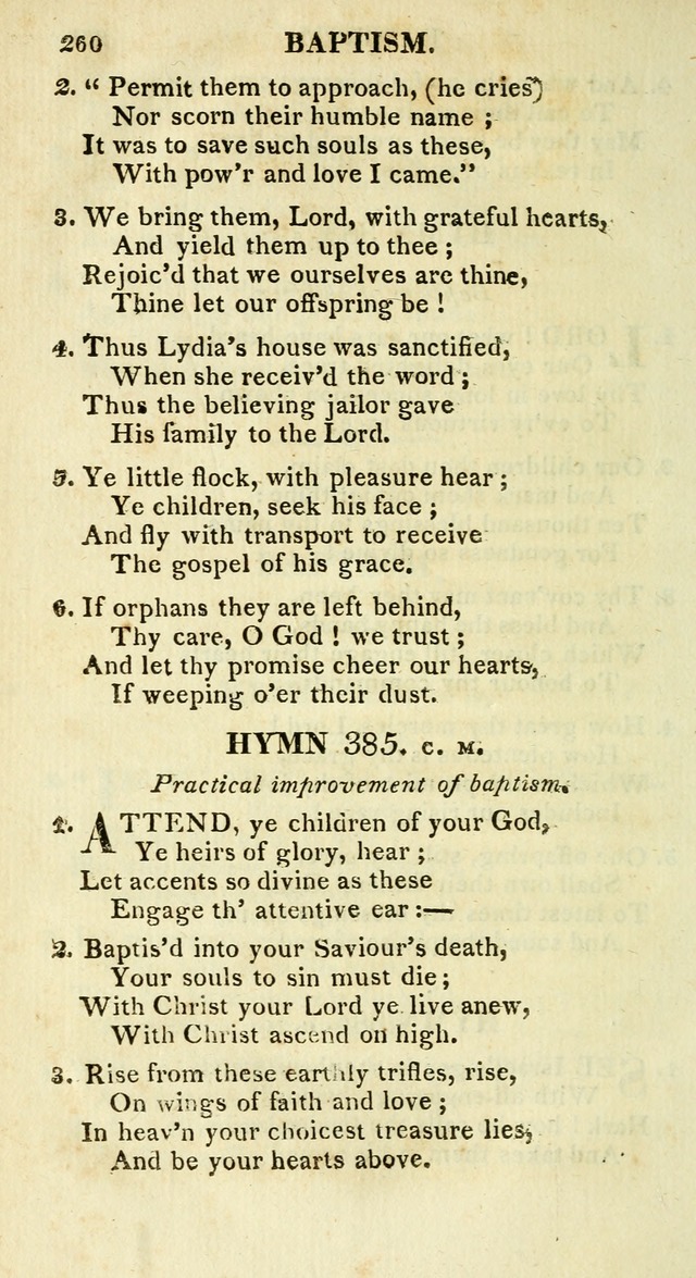 A Collection of Hymns and a Liturgy for the Use of Evangelical Lutheran Churches: to which are added prayers for families and individuals page 260