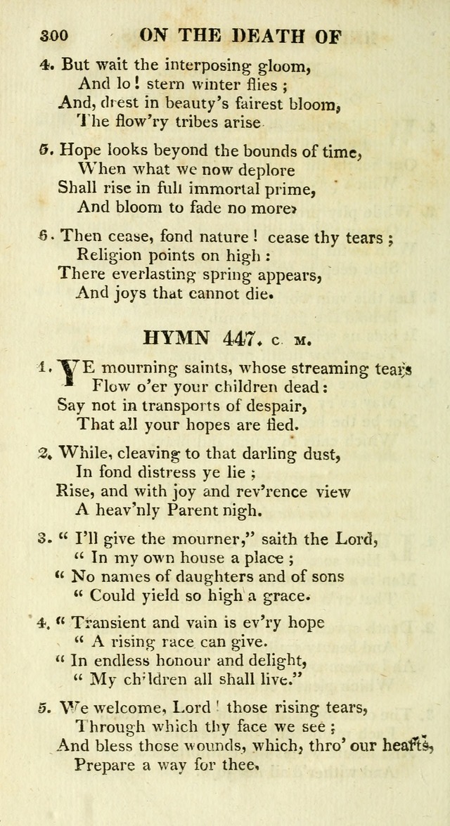 A Collection of Hymns and a Liturgy for the Use of Evangelical Lutheran Churches: to which are added prayers for families and individuals page 300