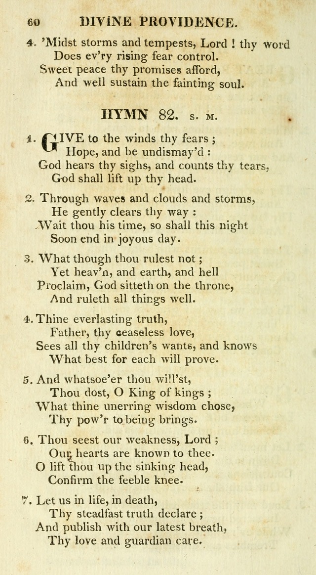 A Collection of Hymns and a Liturgy for the Use of Evangelical Lutheran Churches: to which are added prayers for families and individuals page 60