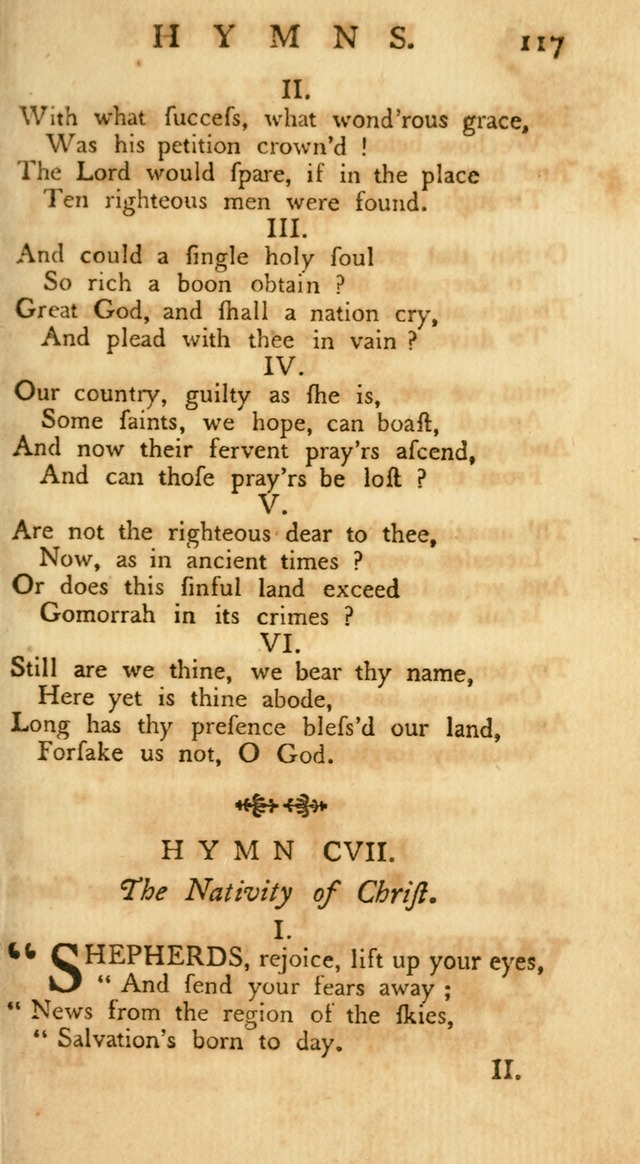 A Collection of Hymns, More Particularly Designed for the Use of the  West Society in Boston. (2nd ed. with Additions) page 119