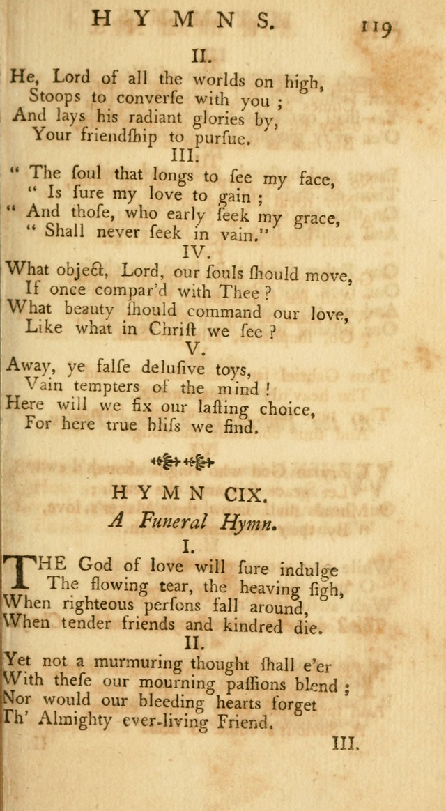 A Collection of Hymns, More Particularly Designed for the Use of the  West Society in Boston. (2nd ed. with Additions) page 121