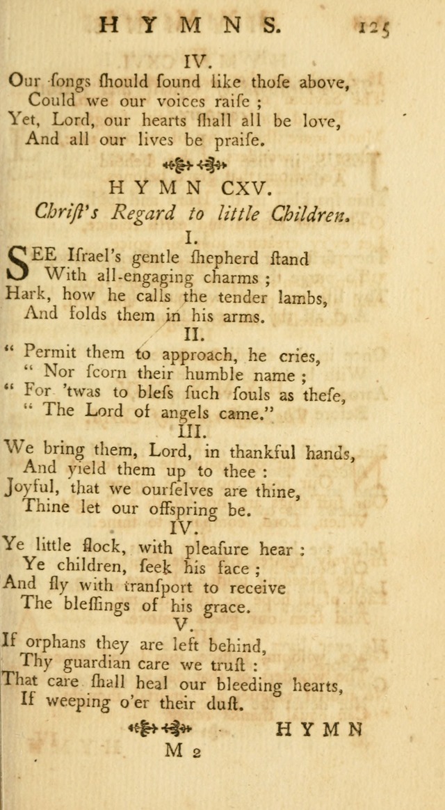 A Collection of Hymns, More Particularly Designed for the Use of the  West Society in Boston. (2nd ed. with Additions) page 127