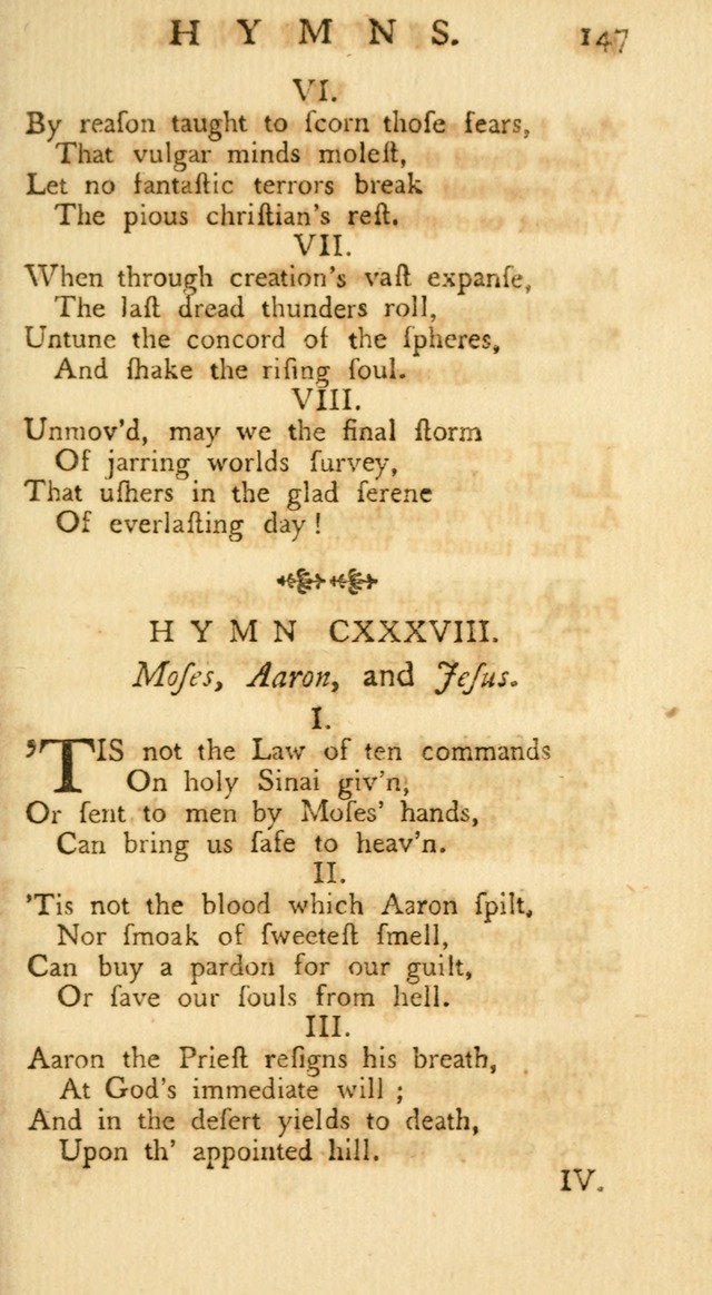 A Collection of Hymns, More Particularly Designed for the Use of the  West Society in Boston. (2nd ed. with Additions) page 149