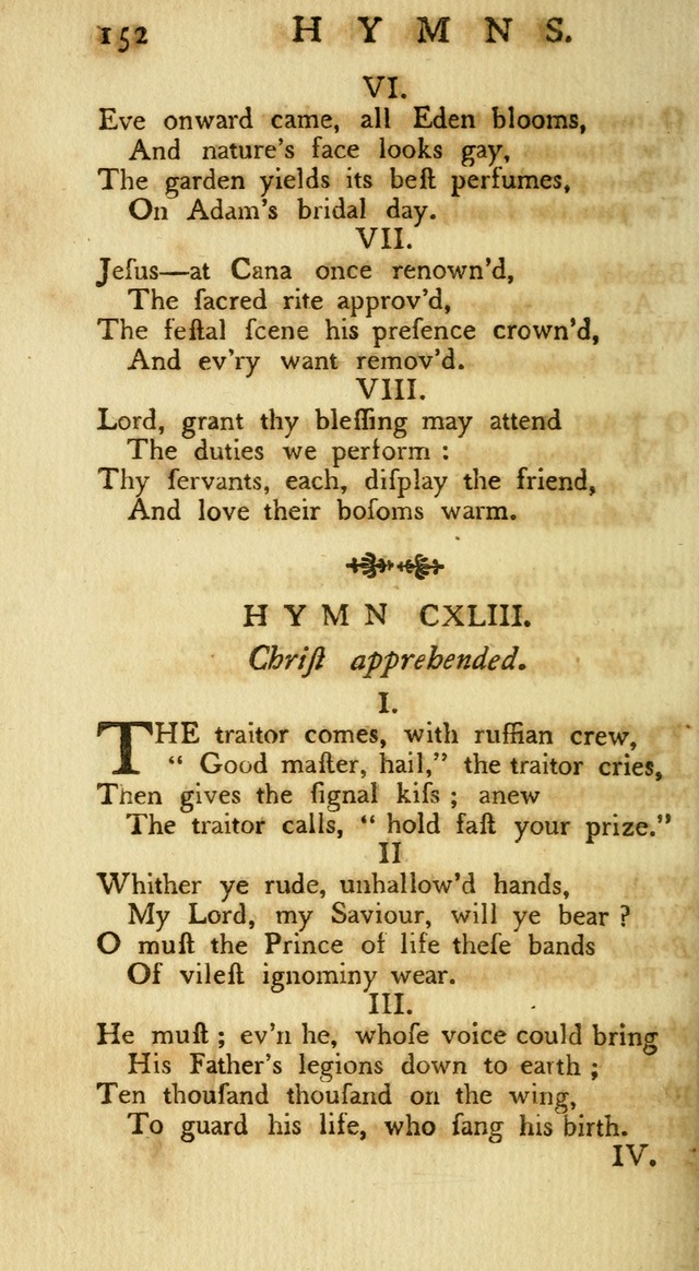A Collection of Hymns, More Particularly Designed for the Use of the  West Society in Boston. (2nd ed. with Additions) page 154