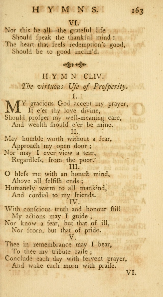 A Collection of Hymns, More Particularly Designed for the Use of the  West Society in Boston. (2nd ed. with Additions) page 165