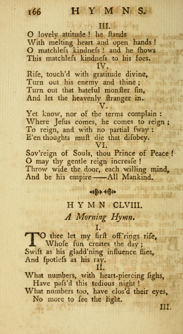 A Collection of Hymns, More Particularly Designed for the Use of the  West Society in Boston. (2nd ed. with Additions) page 168