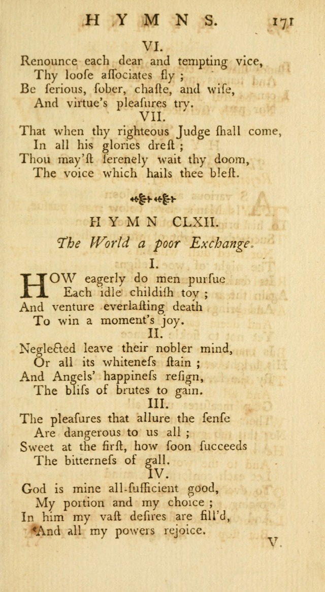 A Collection of Hymns, More Particularly Designed for the Use of the  West Society in Boston. (2nd ed. with Additions) page 173