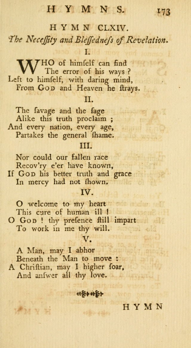A Collection of Hymns, More Particularly Designed for the Use of the  West Society in Boston. (2nd ed. with Additions) page 175