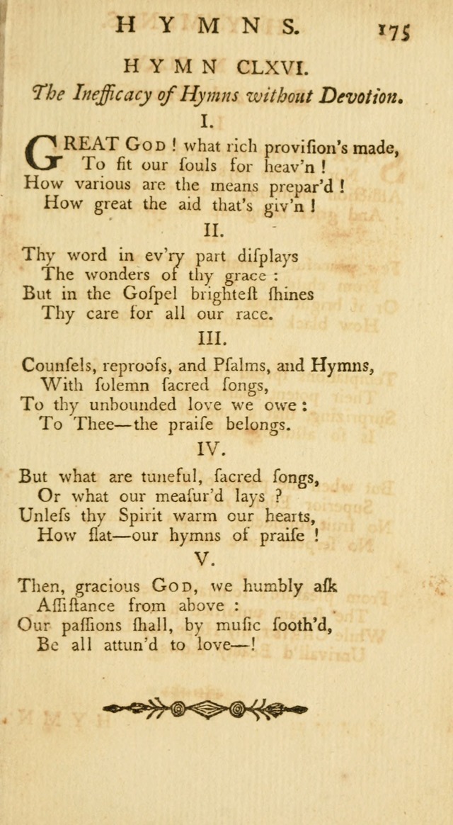 A Collection of Hymns, More Particularly Designed for the Use of the  West Society in Boston. (2nd ed. with Additions) page 177