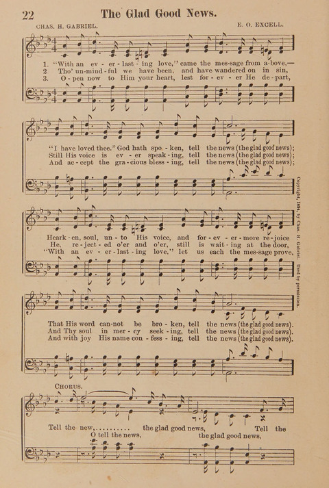 Conquest Hymns: New and Old for all Services page 22