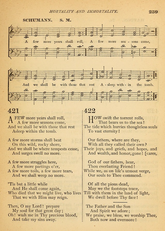 The Christian Hymnal: a selection of psalms and hymns with music, for use in public worship page 261