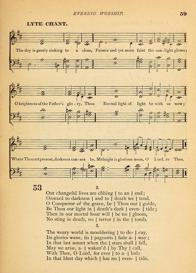 The Christian Hymnal: a selection of psalms and hymns with music, for use in public worship page 61