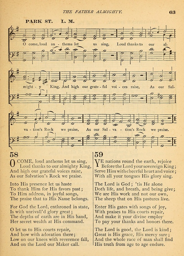 The Christian Hymnal: a selection of psalms and hymns with music, for use in public worship page 65