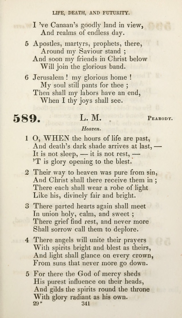 Christian Hymns for Public and Private Worship: a collection compiled  by a committee of the Cheshire Pastoral Association (11th ed.) page 341