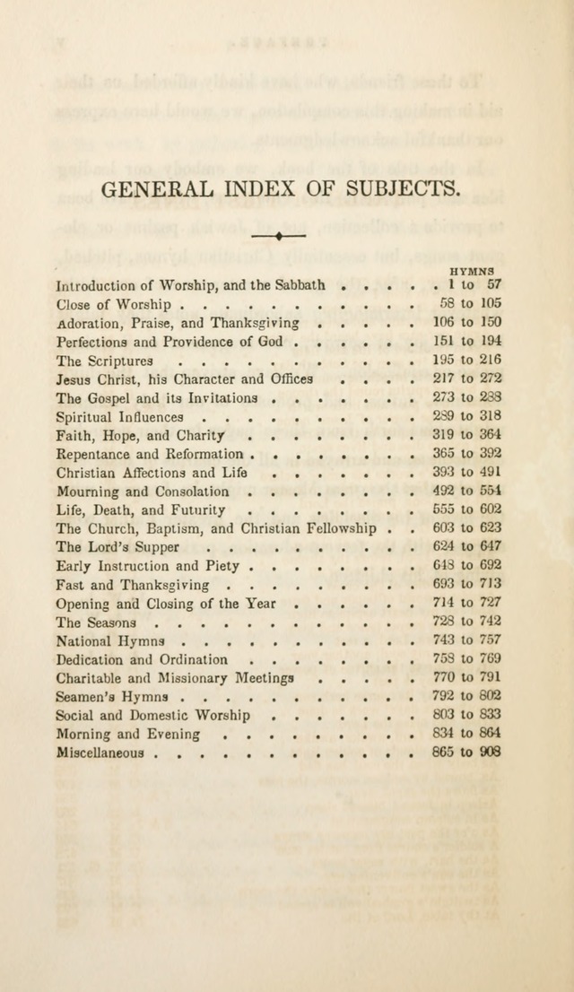 Christian Hymns for Public and Private Worship: a collection compiled  by a committee of the Cheshire Pastoral Association (11th ed.) page xiv