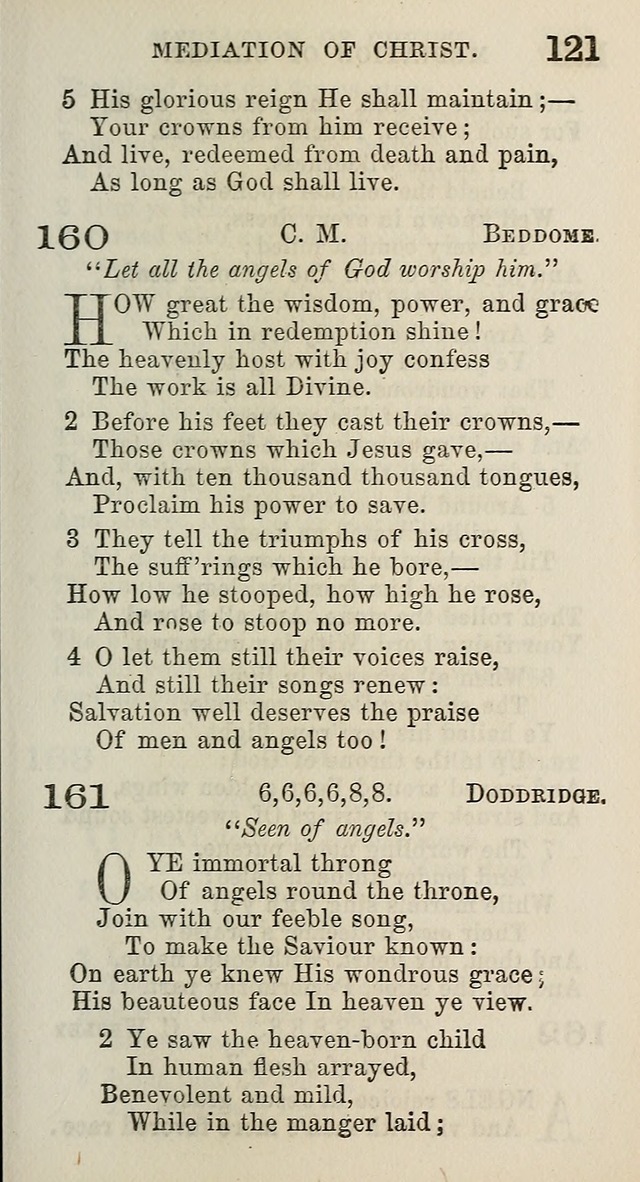 A Collection of Hymns for Public, Social, and Domestic Worship page 123