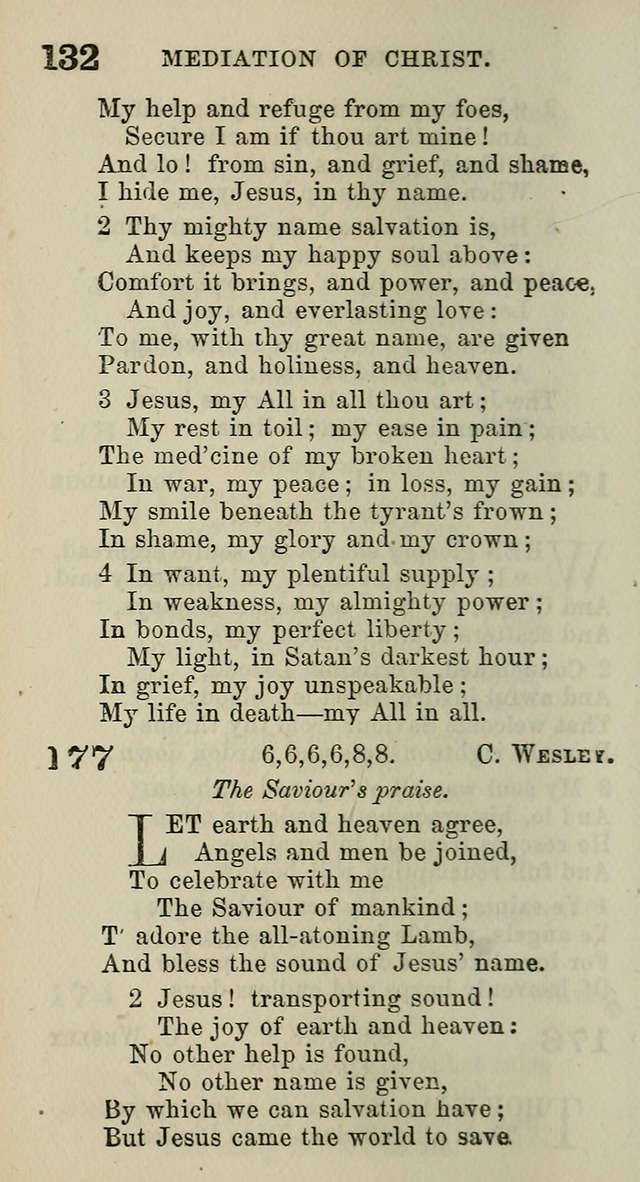 A Collection of Hymns for Public, Social, and Domestic Worship page 134