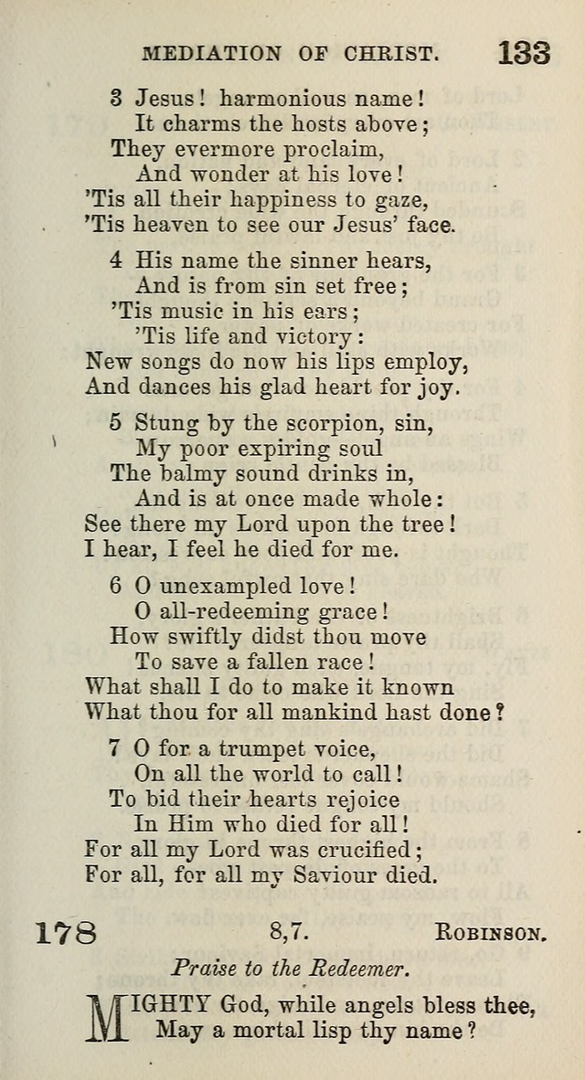 A Collection of Hymns for Public, Social, and Domestic Worship page 135