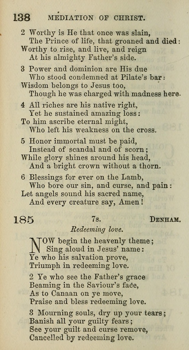 A Collection of Hymns for Public, Social, and Domestic Worship page 140