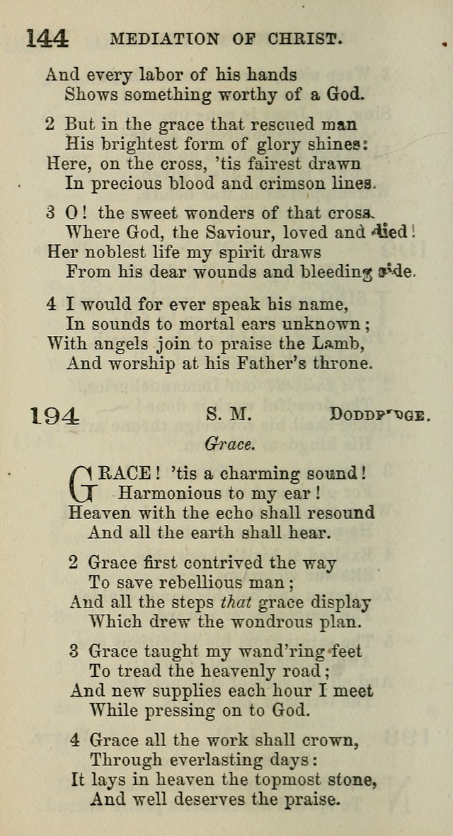 A Collection of Hymns for Public, Social, and Domestic Worship page 146
