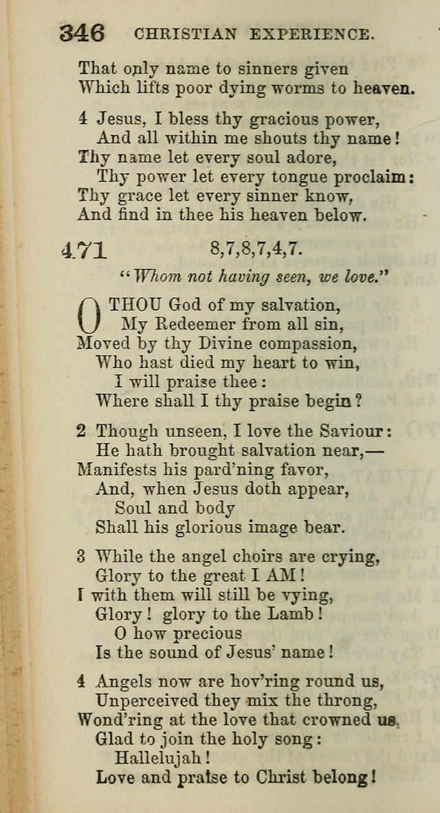 A Collection of Hymns for Public, Social, and Domestic Worship page 348