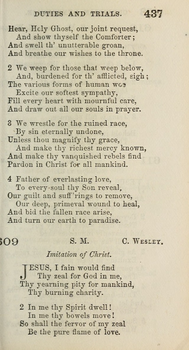 A Collection of Hymns for Public, Social, and Domestic Worship page 439