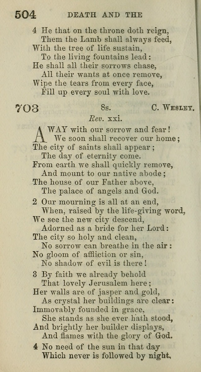 A Collection of Hymns for Public, Social, and Domestic Worship page 508