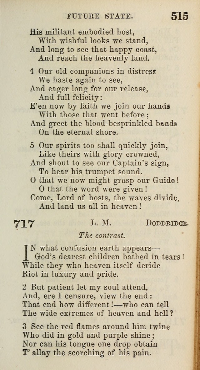 A Collection of Hymns for Public, Social, and Domestic Worship page 519