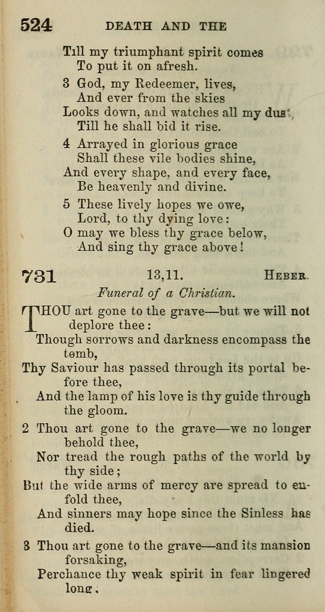 A Collection of Hymns for Public, Social, and Domestic Worship page 528