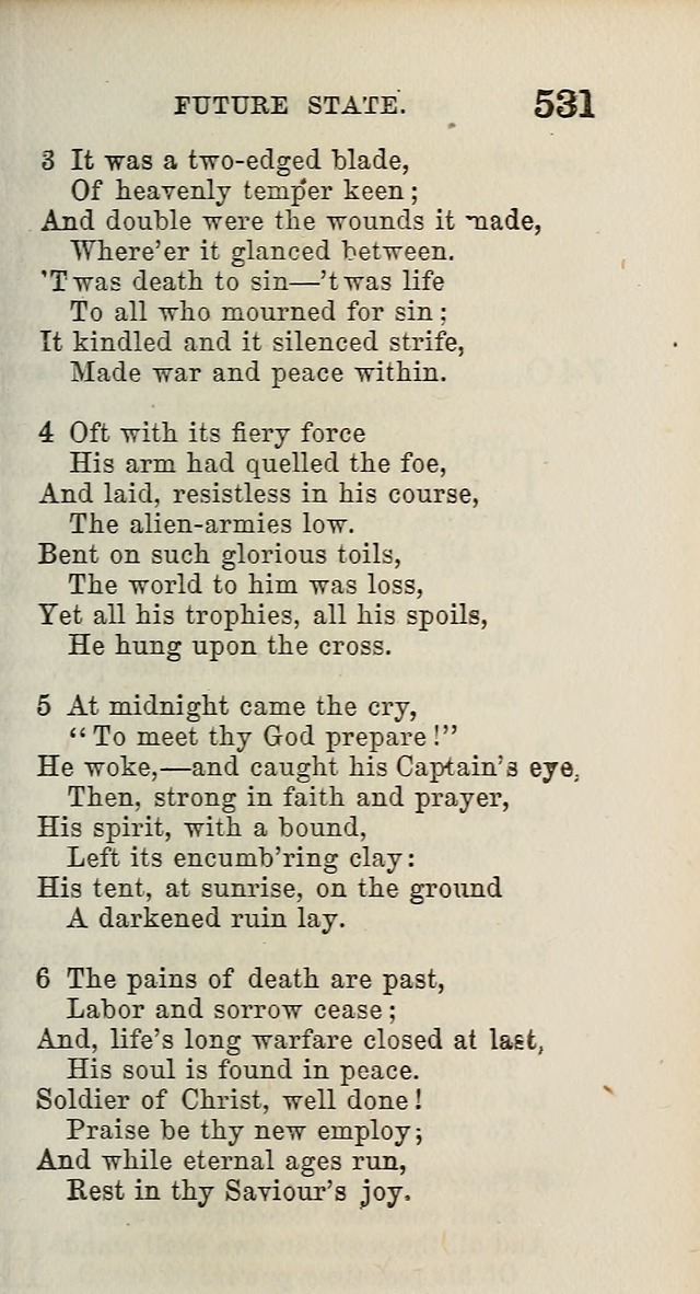 A Collection of Hymns for Public, Social, and Domestic Worship page 535