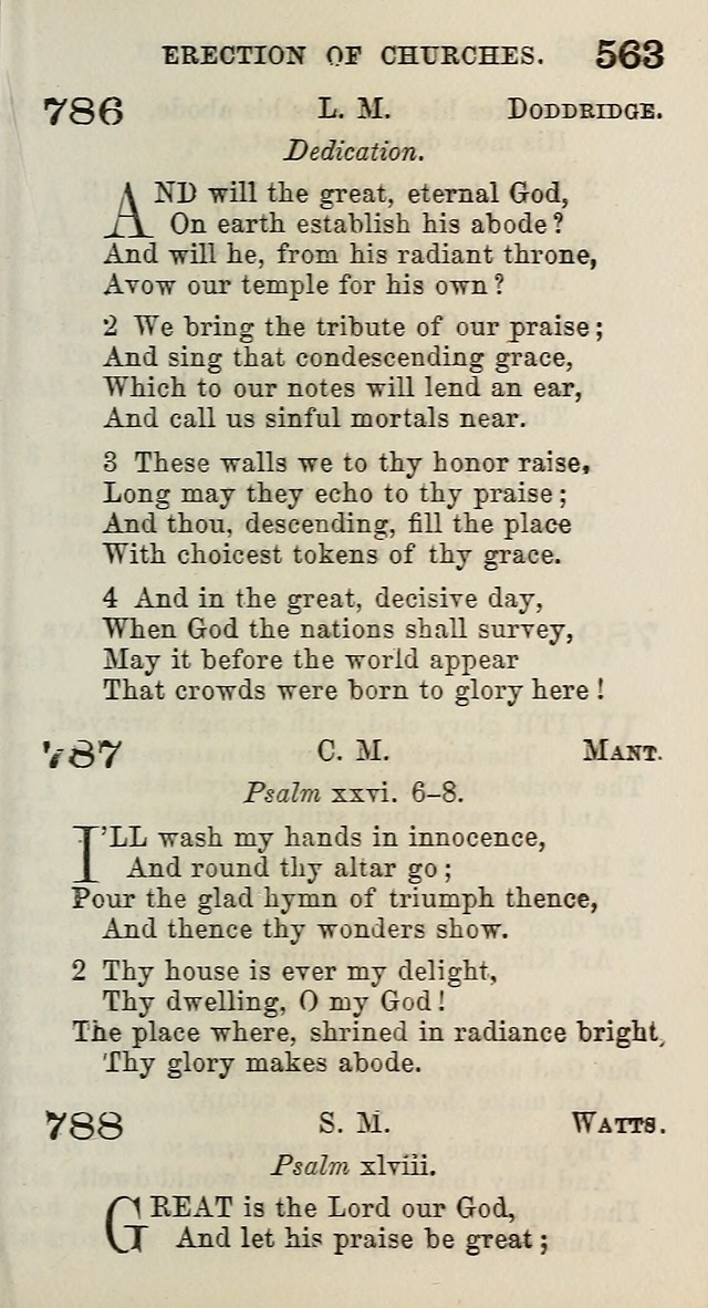A Collection of Hymns for Public, Social, and Domestic Worship page 567
