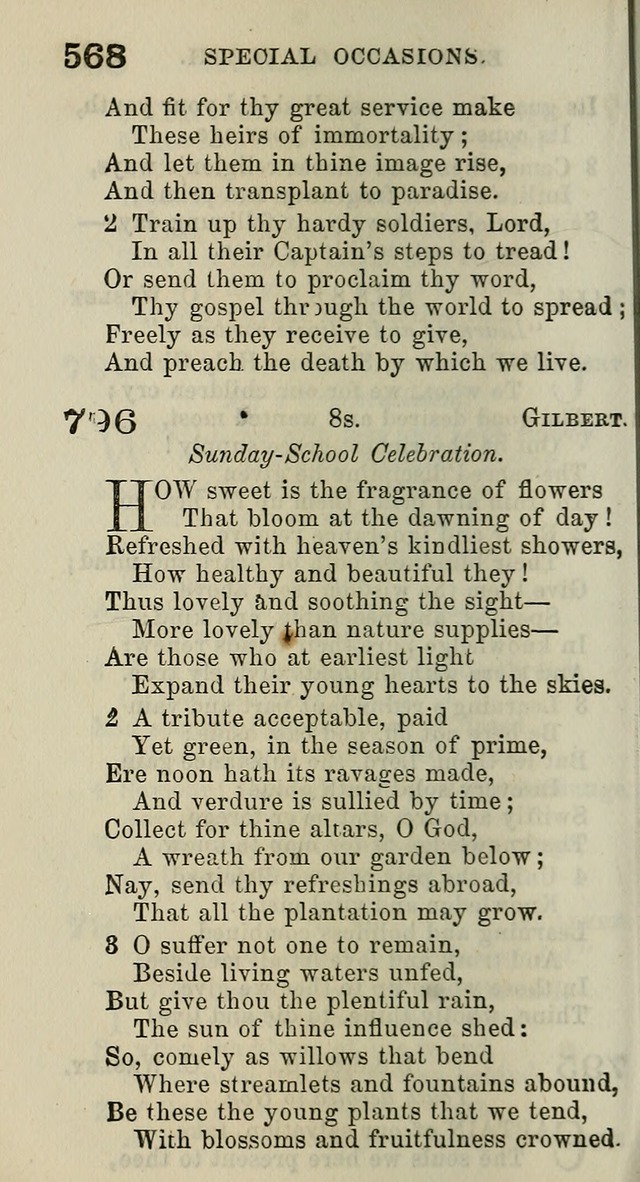 A Collection of Hymns for Public, Social, and Domestic Worship page 572