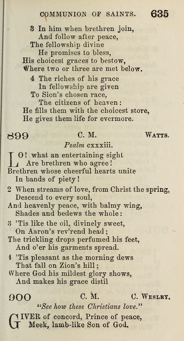 A Collection of Hymns for Public, Social, and Domestic Worship page 639