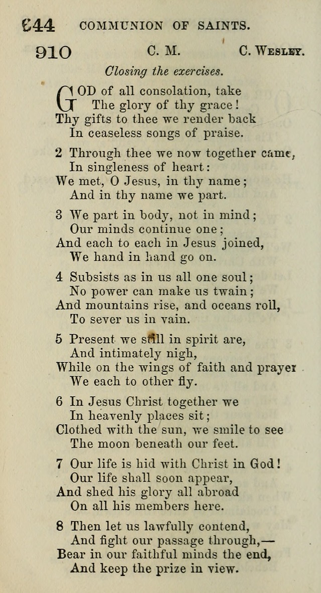 A Collection of Hymns for Public, Social, and Domestic Worship page 648