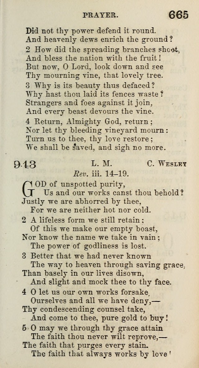 A Collection of Hymns for Public, Social, and Domestic Worship page 669