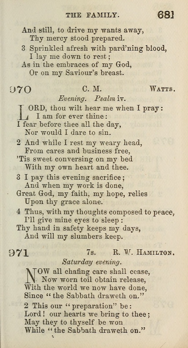 A Collection of Hymns for Public, Social, and Domestic Worship page 685