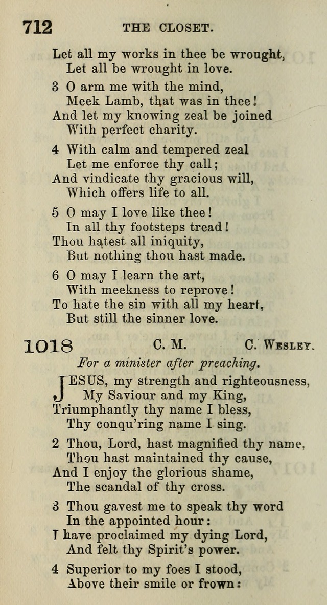 A Collection of Hymns for Public, Social, and Domestic Worship page 716