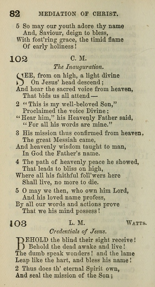 A Collection of Hymns for Public, Social, and Domestic Worship page 82