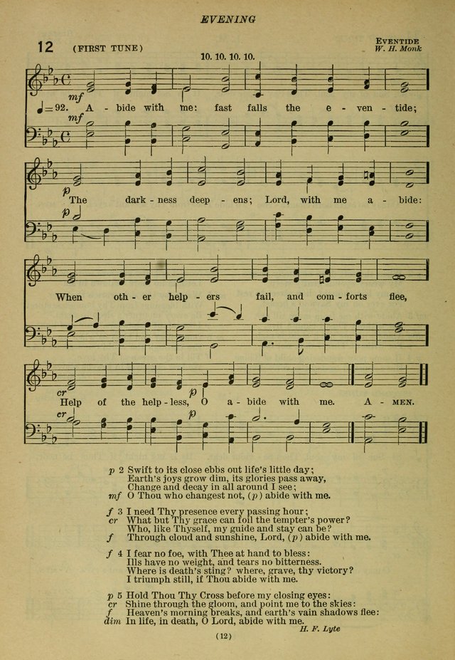 The Church Hymnal: containing hymns approved and set forth by the general conventions of 1892 and 1916; together with hymns for the use of guilds and brotherhoods, and for special occasions (Rev. ed) page 13