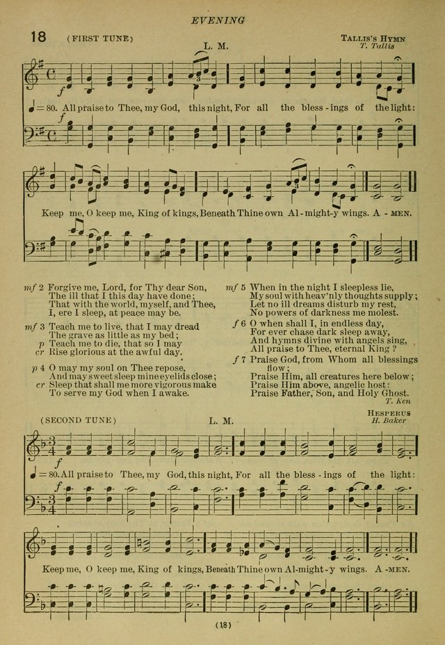 The Church Hymnal: containing hymns approved and set forth by the general conventions of 1892 and 1916; together with hymns for the use of guilds and brotherhoods, and for special occasions (Rev. ed) page 19