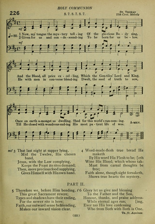 The Church Hymnal: containing hymns approved and set forth by the general conventions of 1892 and 1916; together with hymns for the use of guilds and brotherhoods, and for special occasions (Rev. ed) page 222