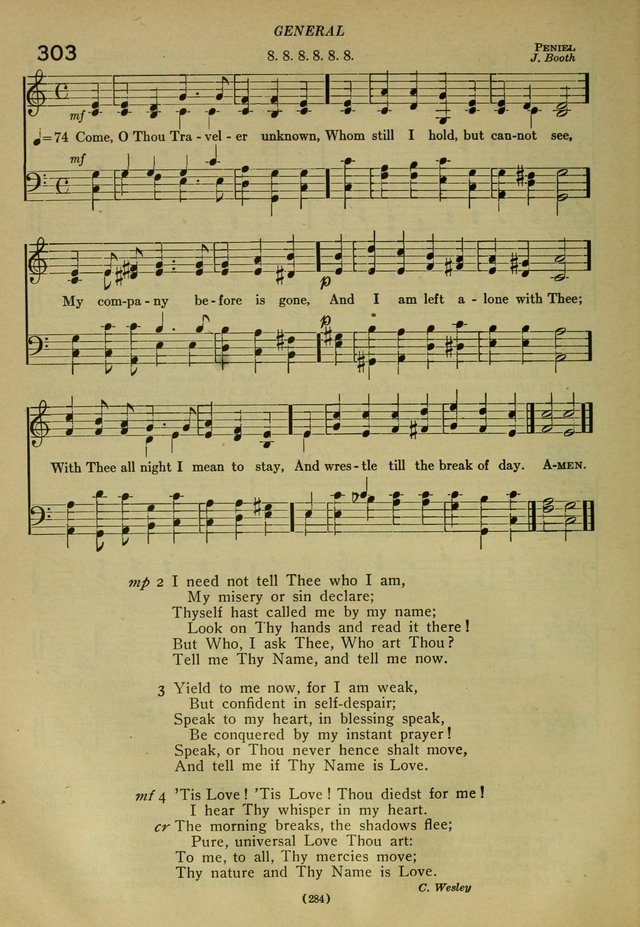 The Church Hymnal: containing hymns approved and set forth by the general conventions of 1892 and 1916; together with hymns for the use of guilds and brotherhoods, and for special occasions (Rev. ed) page 285