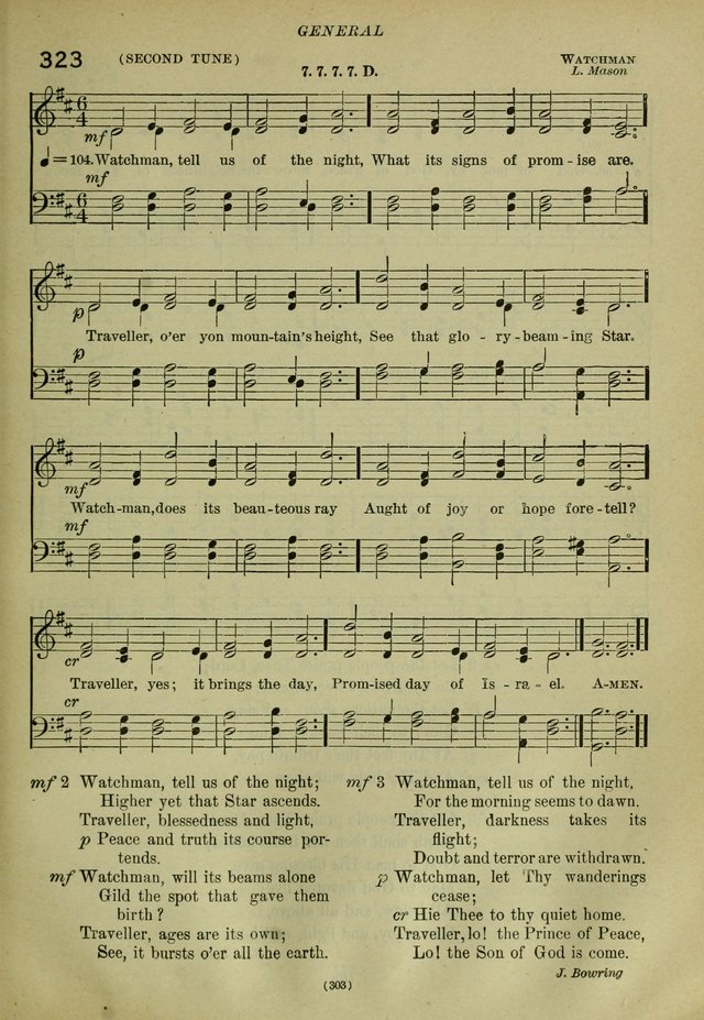 The Church Hymnal: containing hymns approved and set forth by the general conventions of 1892 and 1916; together with hymns for the use of guilds and brotherhoods, and for special occasions (Rev. ed) page 304
