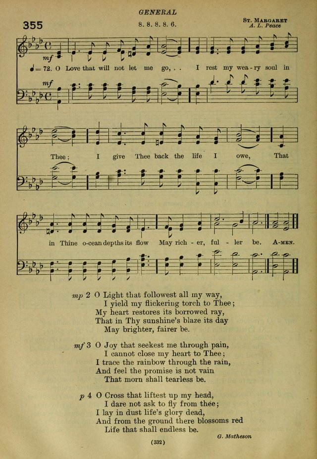 The Church Hymnal: containing hymns approved and set forth by the general conventions of 1892 and 1916; together with hymns for the use of guilds and brotherhoods, and for special occasions (Rev. ed) page 333