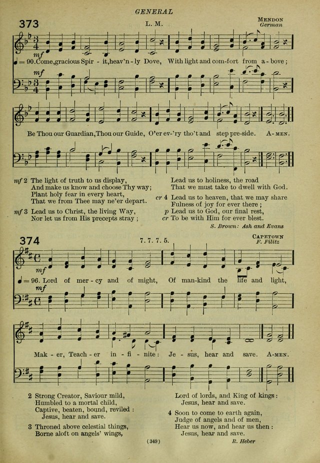 The Church Hymnal: containing hymns approved and set forth by the general conventions of 1892 and 1916; together with hymns for the use of guilds and brotherhoods, and for special occasions (Rev. ed) page 350