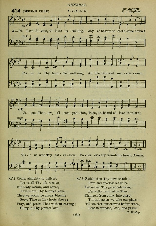 The Church Hymnal: containing hymns approved and set forth by the general conventions of 1892 and 1916; together with hymns for the use of guilds and brotherhoods, and for special occasions (Rev. ed) page 394