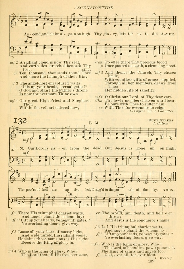 The Church Hymnal: revised and enlarged in accordance with the action of the General Convention of the Protestant Episcopal Church in the United States of America in the year of our Lord 1892... page 222