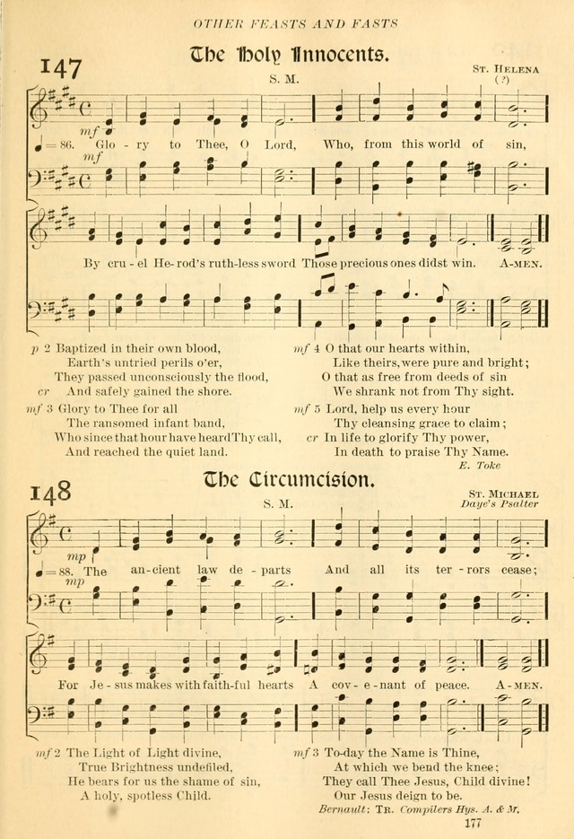 The Church Hymnal: revised and enlarged in accordance with the action of the General Convention of the Protestant Episcopal Church in the United States of America in the year of our Lord 1892... page 234
